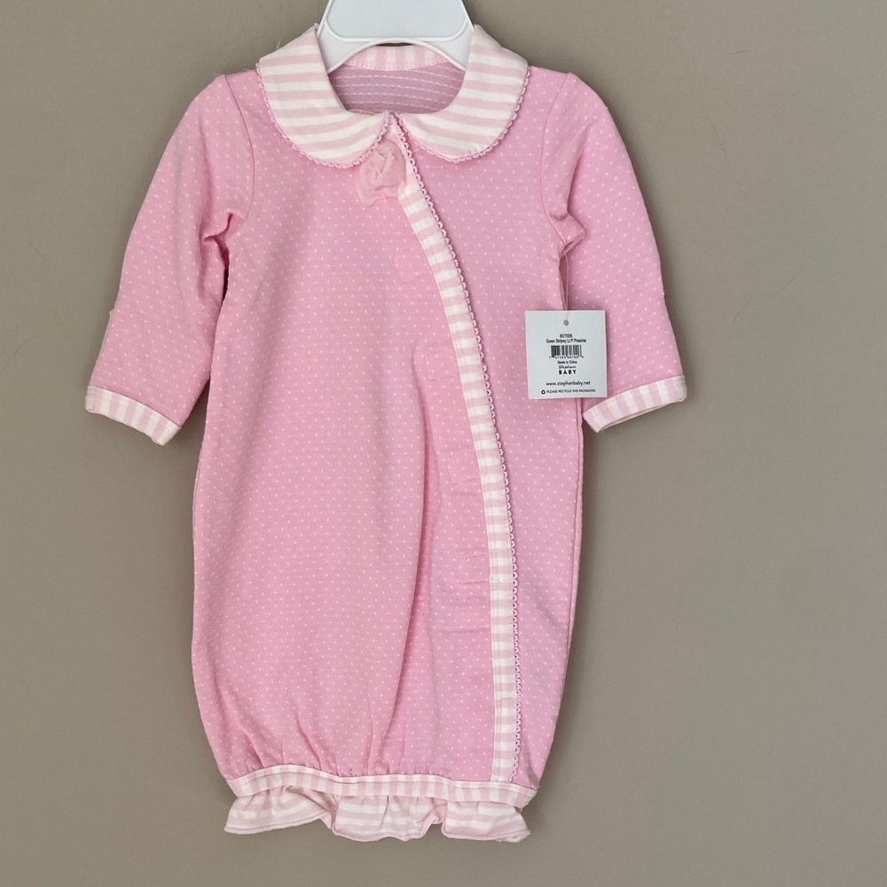NWT‎ Stephan Baby Preemie Pink Sleep Sack